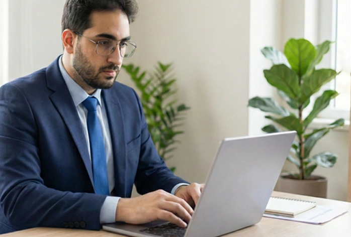 Atendimento online e presencial