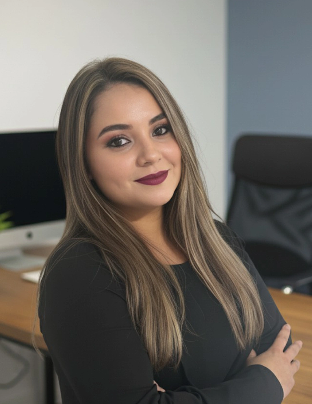 Eula Paula Correia, estagiária